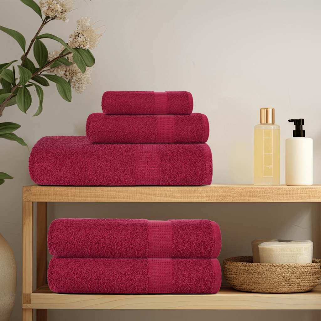 Ručnici za ruke FROGN 2 kom. Bordo 50x100 cm 360 g/m²