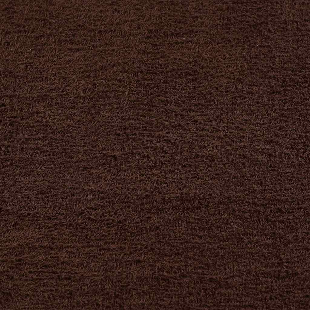 Ručnici za pranje FROGN 4 kom. Smeđi 30x30 cm 360 g/m²