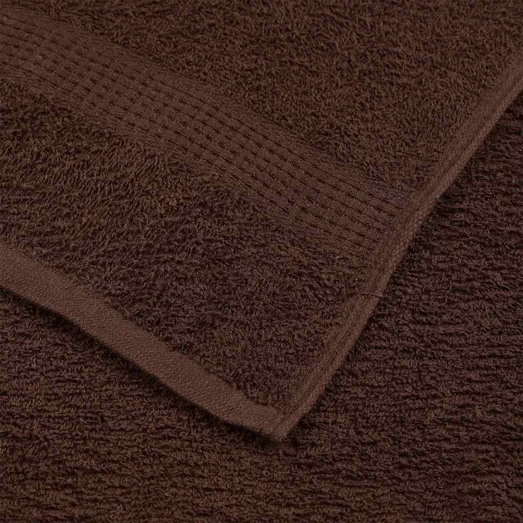 Ručnici za tuširanje FROGN 2 kom. Smeđi 70x140 cm 360 g/m²