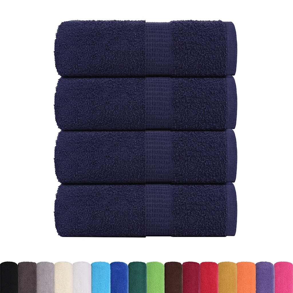 Ručnici za pranje FROGN 4 kom. tamnoplave 30x30 cm 360 g/m²