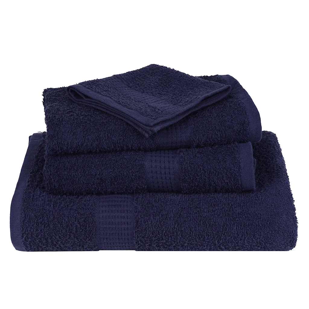 Ručnici za goste FROGN 4 kom. tamnoplave boje 30x50 cm 360 g/m²