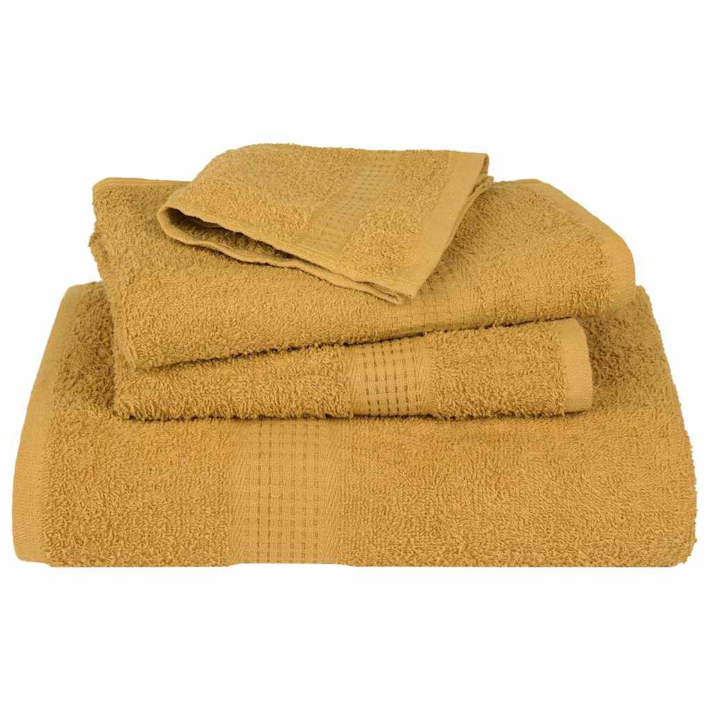 Ručnici za pranje FROGN 4 kom zlatne 30x30 cm 360 g/m²
