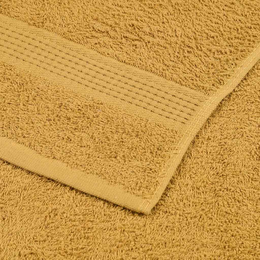 Ručnici za ruke FROGN 2 kom. zlatni 50x100 cm 360 g/m²
