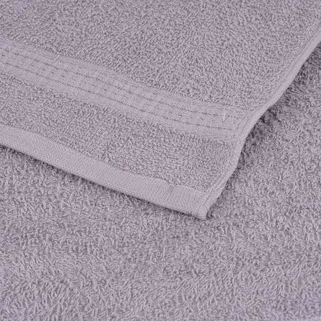 Ručnici za goste FROGN 2 kom. Sivi 30x50 cm 360 g/m²