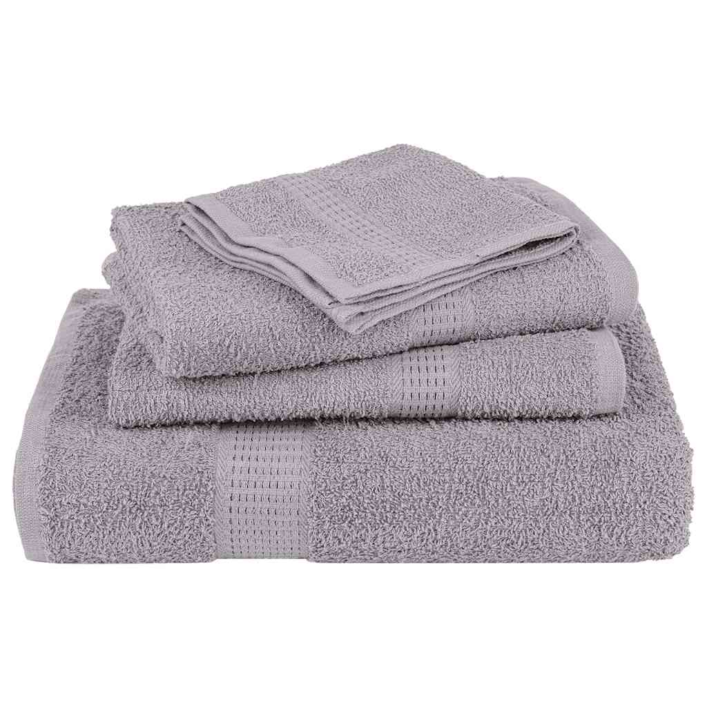 Ručnici za goste FROGN 4 kom. Sivi 30x50 cm 360 g/m²