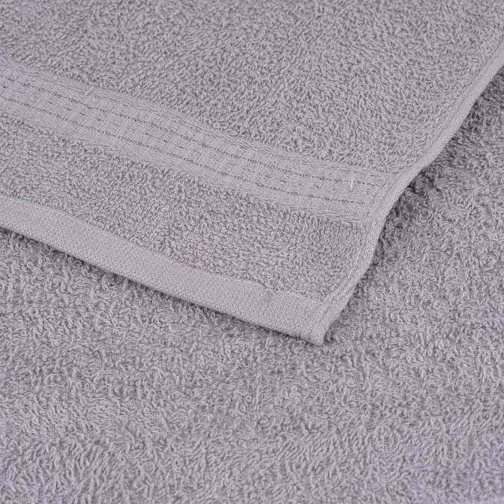 Ručnici za tuširanje FROGN 2 kom. sive 70x140 cm 360 g/m²