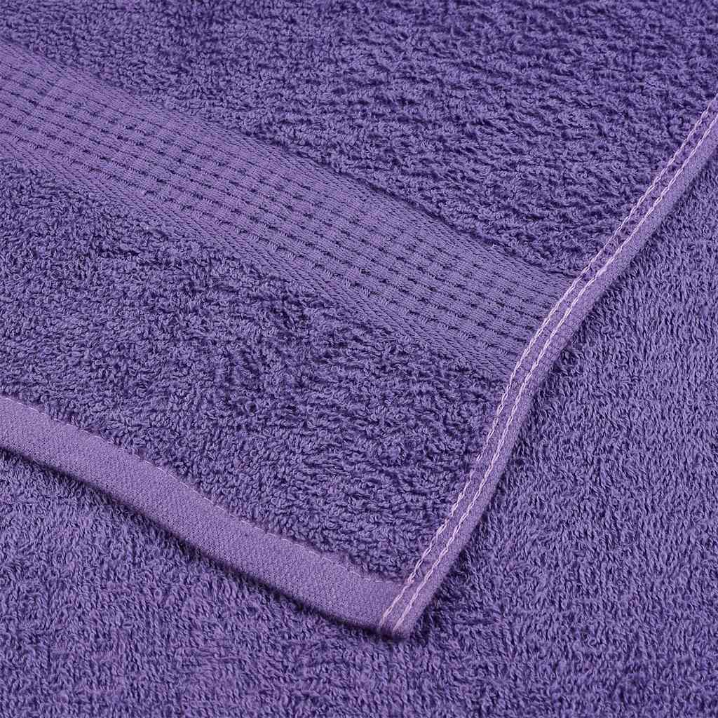 Ručnici za goste FROGN 10 kom. ljubičasti 30x50 cm 360 g/m²