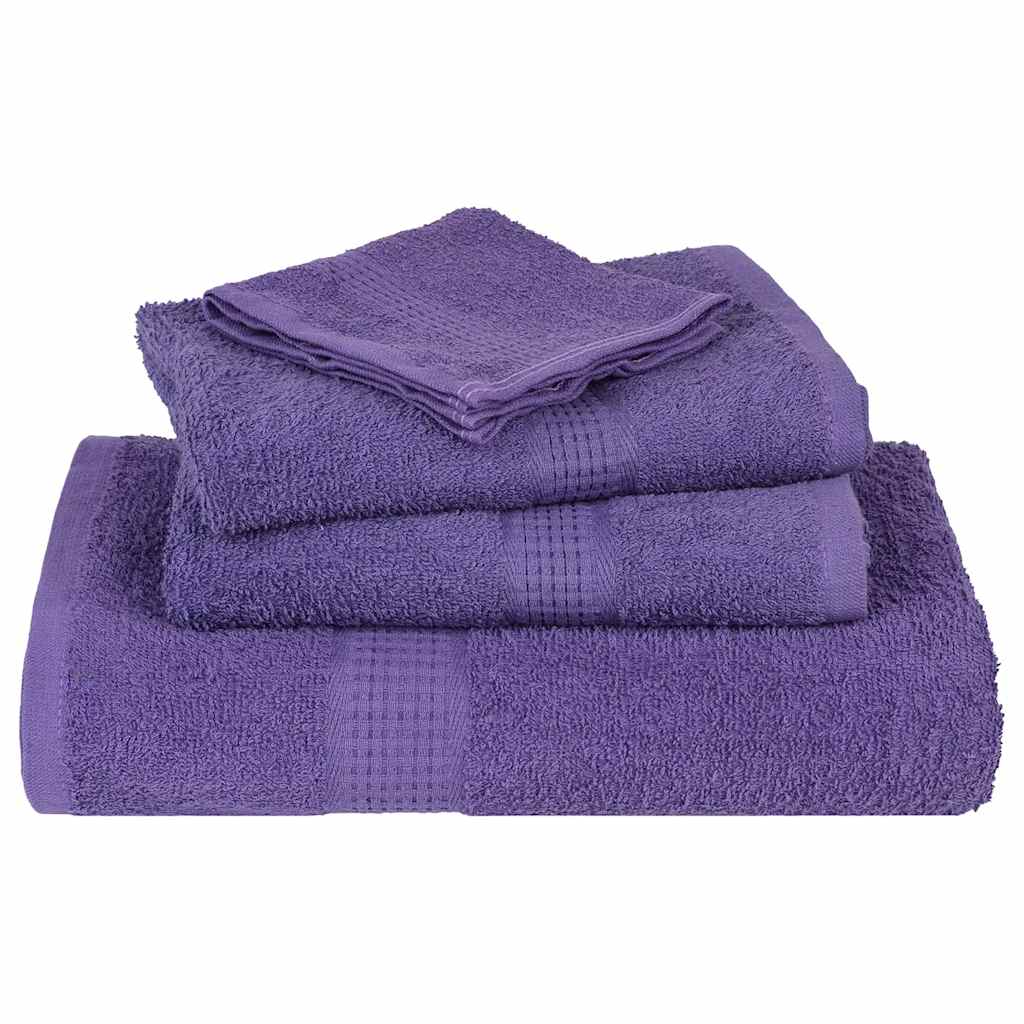 Ručnici za ruke FROGN 2 kom. ljubičasti 50x100 cm 360 g/m²