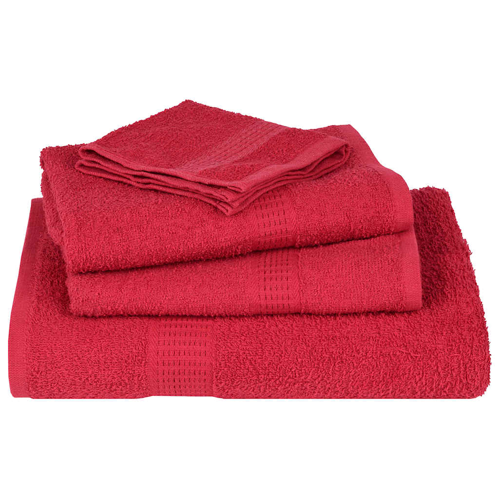 Ručnici za goste FROGN 2 kom. Crveni 30x50 cm 360 g/m²