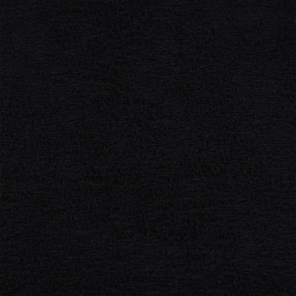 Ručnici za goste FROGN 4 kom. Crni 30x50 cm 360 g/m²