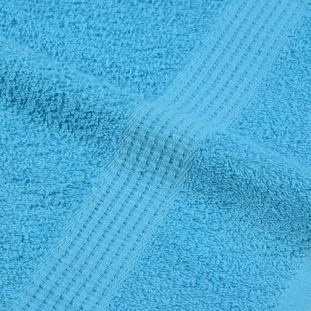 Ručnici za goste FROGN 4 kom. tirkizne 30x50 cm 360 g/m²