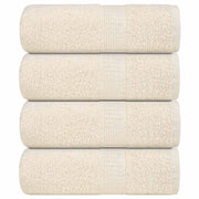Ručnici za pranje FROGN 4 kom. krem 30x30 cm 360 g/m²