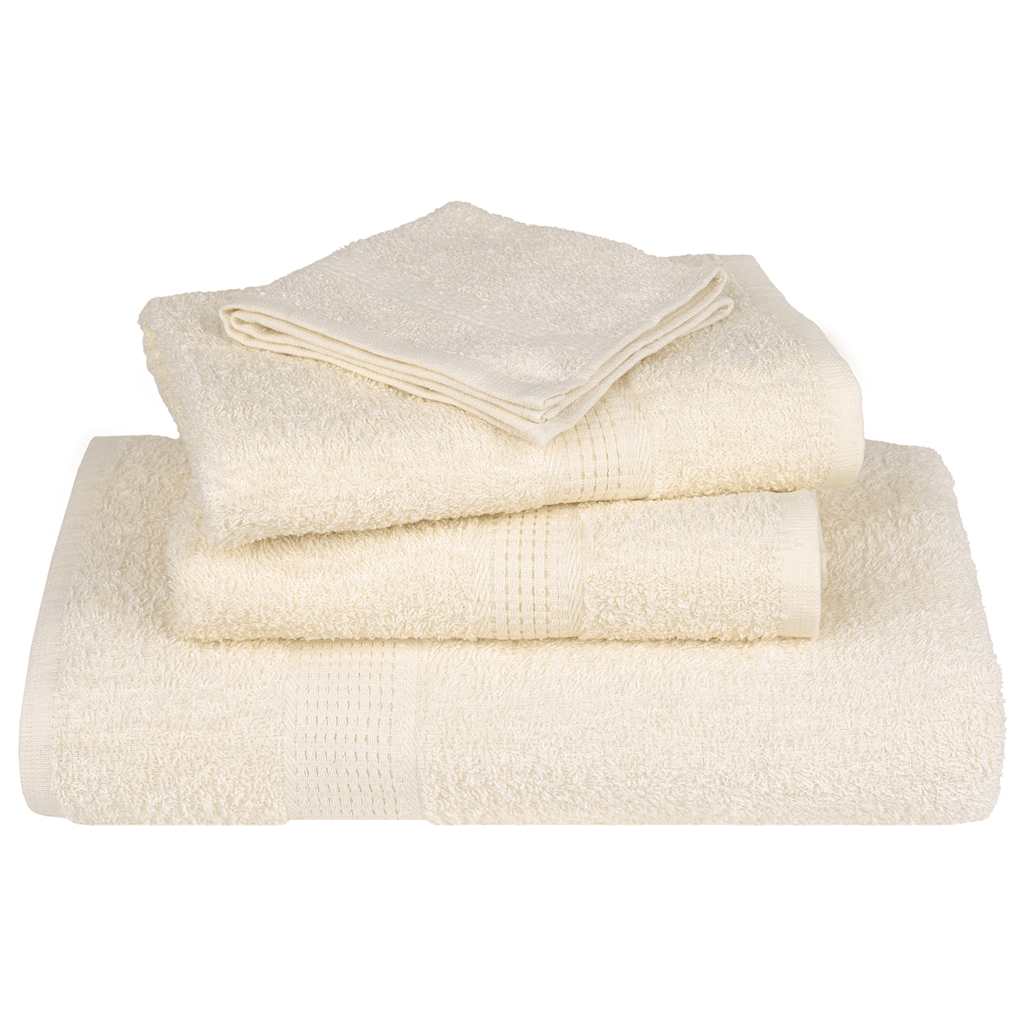 Ručnici za pranje FROGN 4 kom. krem 30x30 cm 360 g/m²
