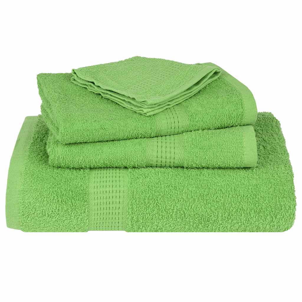 Ručnici za pranje FROGN 4 kom. jabukasto zelene 30x30 cm 360 g/m²