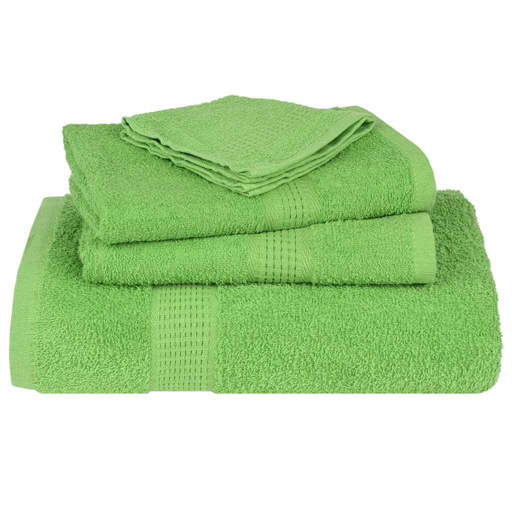 Ručnici za ruke FROGN 2 kom. Zelene boje jabuke 50x100 cm 360 g/m²