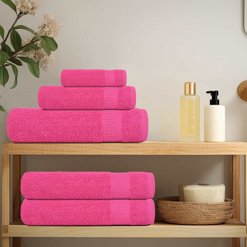Ručnici za goste FROGN 10 kom. Roze 30x50 cm 360 g/m²