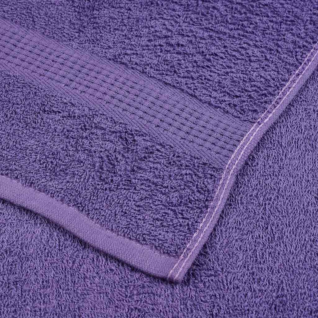 Set ručnika od 8 dijelova FROGN ljubičasti 360 g/m²