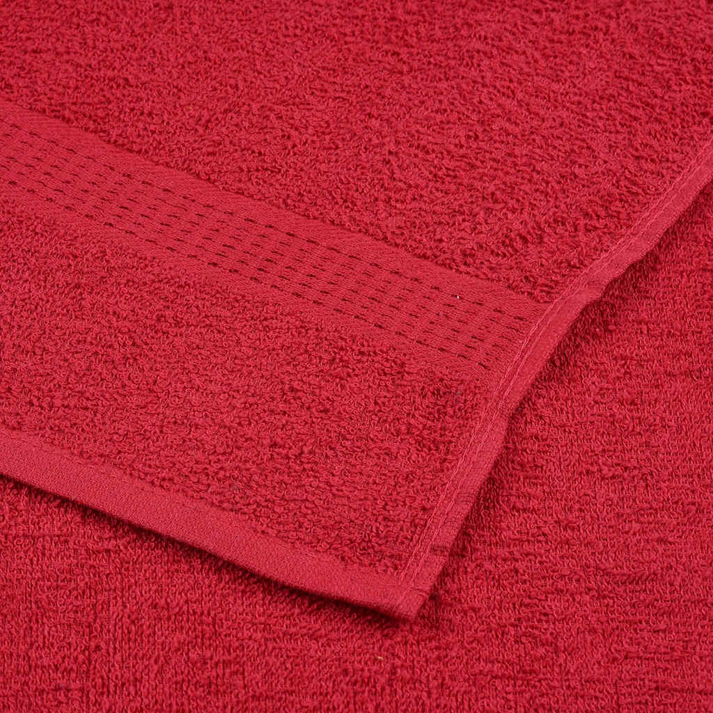Set ručnika od 8 dijelova FROGN crveni 360 g/m²