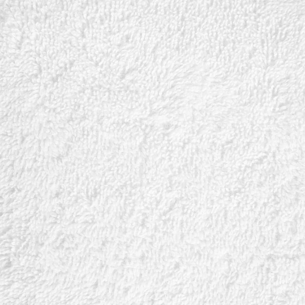 Premium ručnici za pranje SOLUND 2 kom. Bijeli 30x30 cm 600 g/m²