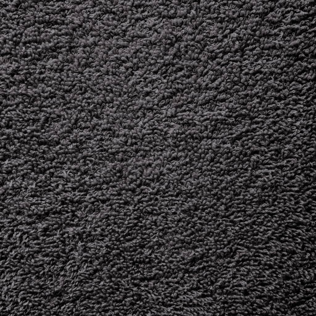 Premium ručnici za tuširanje SOLUND 2 kom. antracit 70x140 cm 600 g/m²