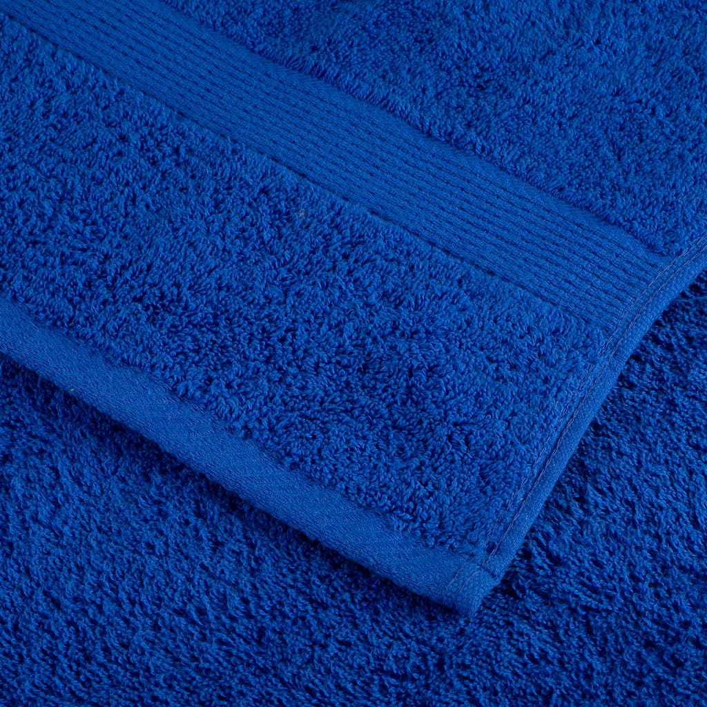 Premium ručnici za goste SOLUND 10 kom. plavi 30x50 cm 600 g/m²