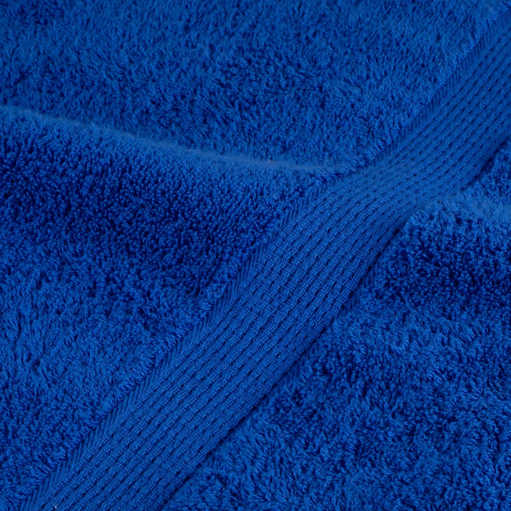 Premium ručnici za goste SOLUND 10 kom. plavi 30x50 cm 600 g/m²