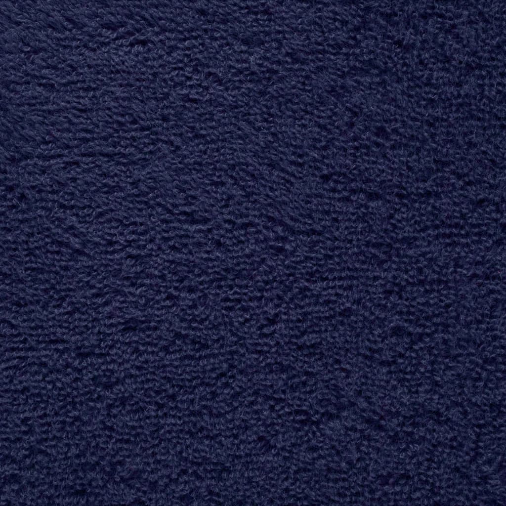 Premium ručnici za goste SOLUND 2 kom. tamnoplave boje 30x50 cm 600 g/m²