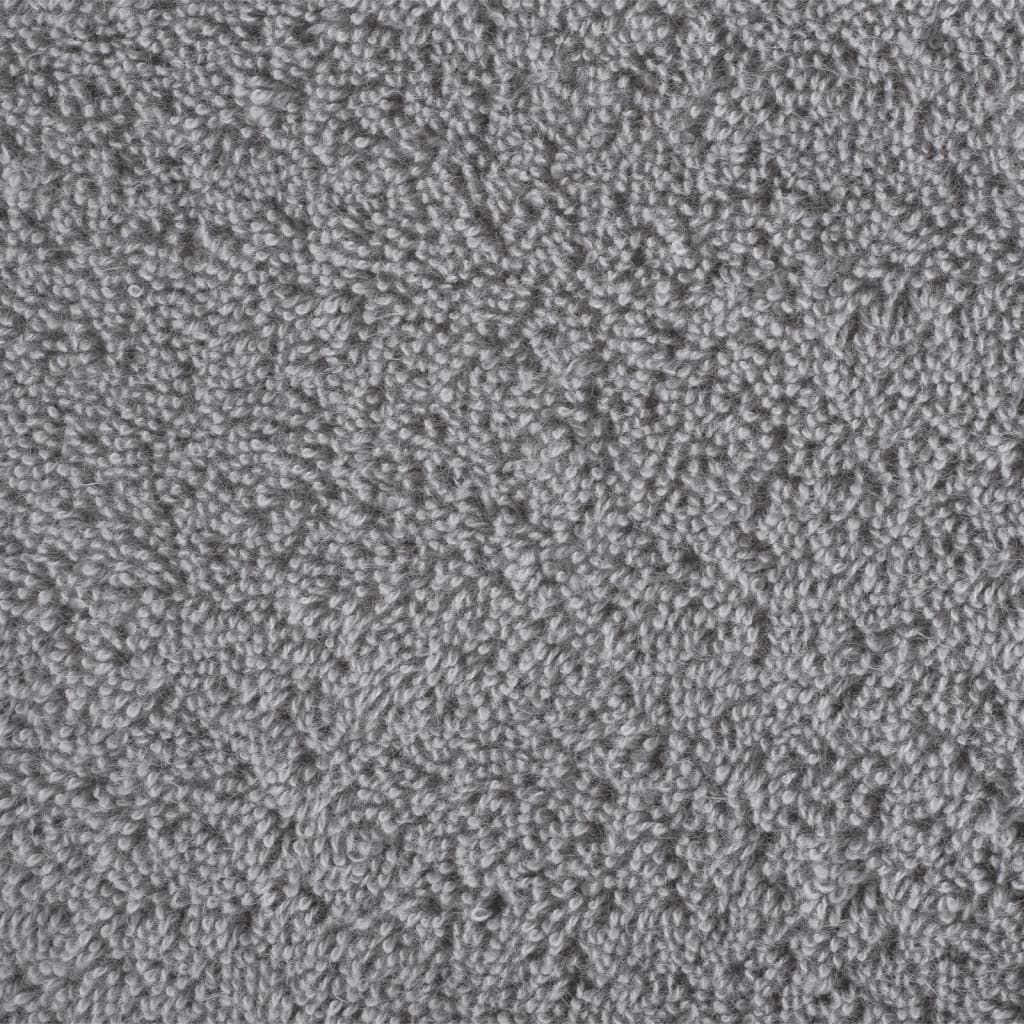 Premium ručnici za pranje SOLUND 2 kom. sive 30x30 cm 600 g/m²