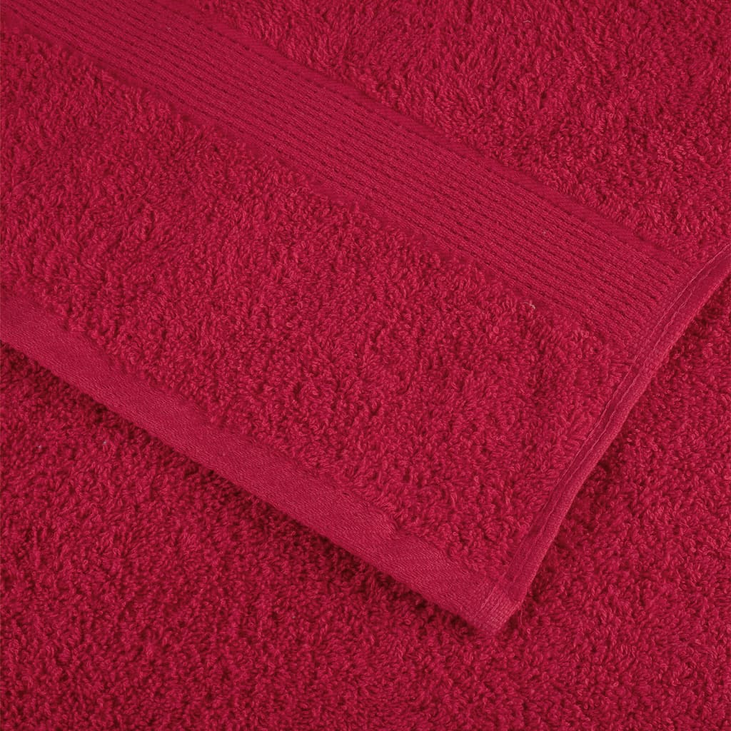 Ručnici za saunu SOLUND 4 kom zeleni 80 x 200 cm 600 gsm