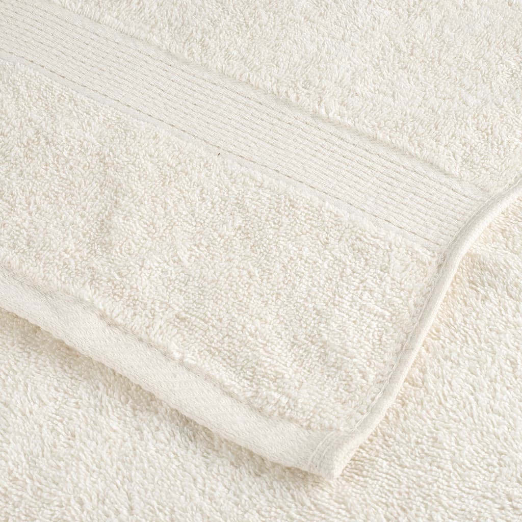 Premium ručnici za pranje SOLUND 2 kom. krem 30x30 cm 600 g/m²