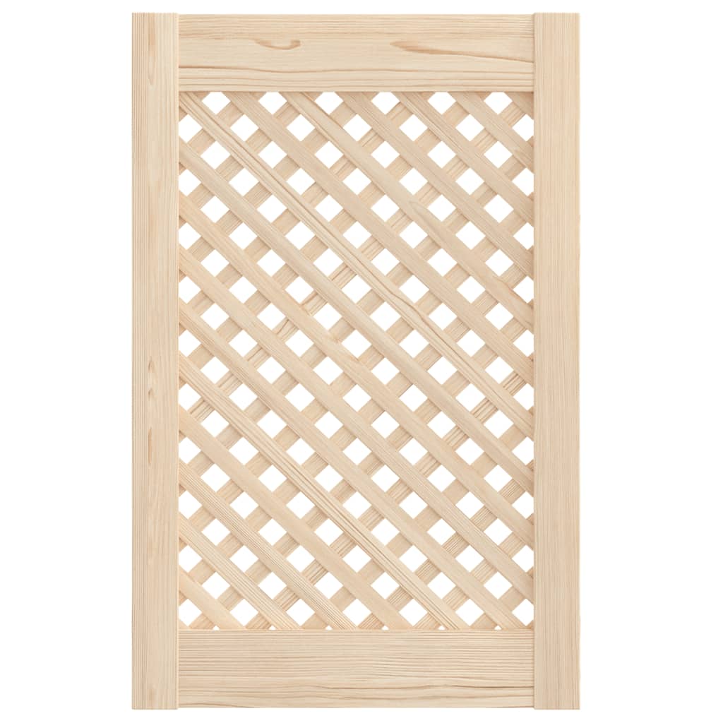Vrata za ormarić rešetkasti dizajn 2 kom 39,5x61,5 cm borovina