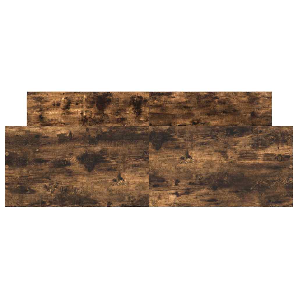 Okvir kreveta s uzglavljem i podnožjem boja hrasta 120x200 cm