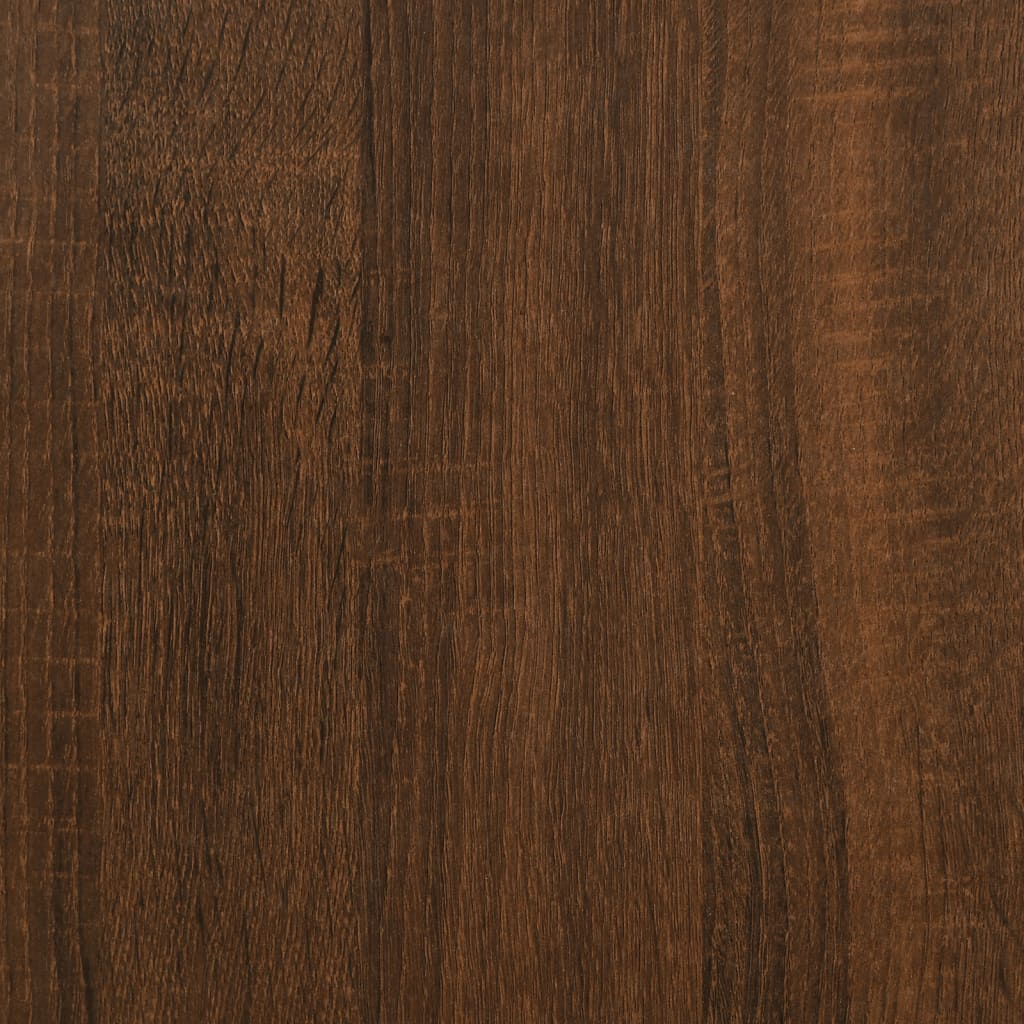Konzolni stol boja smeđeg hrasta 180x29x75 cm konstruirano drvo
