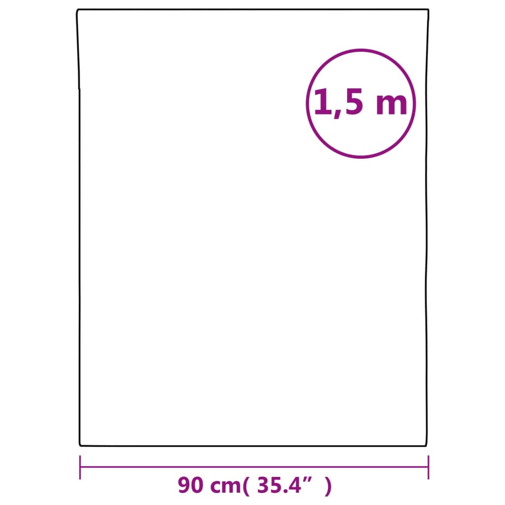 Zrcalne folije 2 kom samoljepljive 90 x 150 cm PET