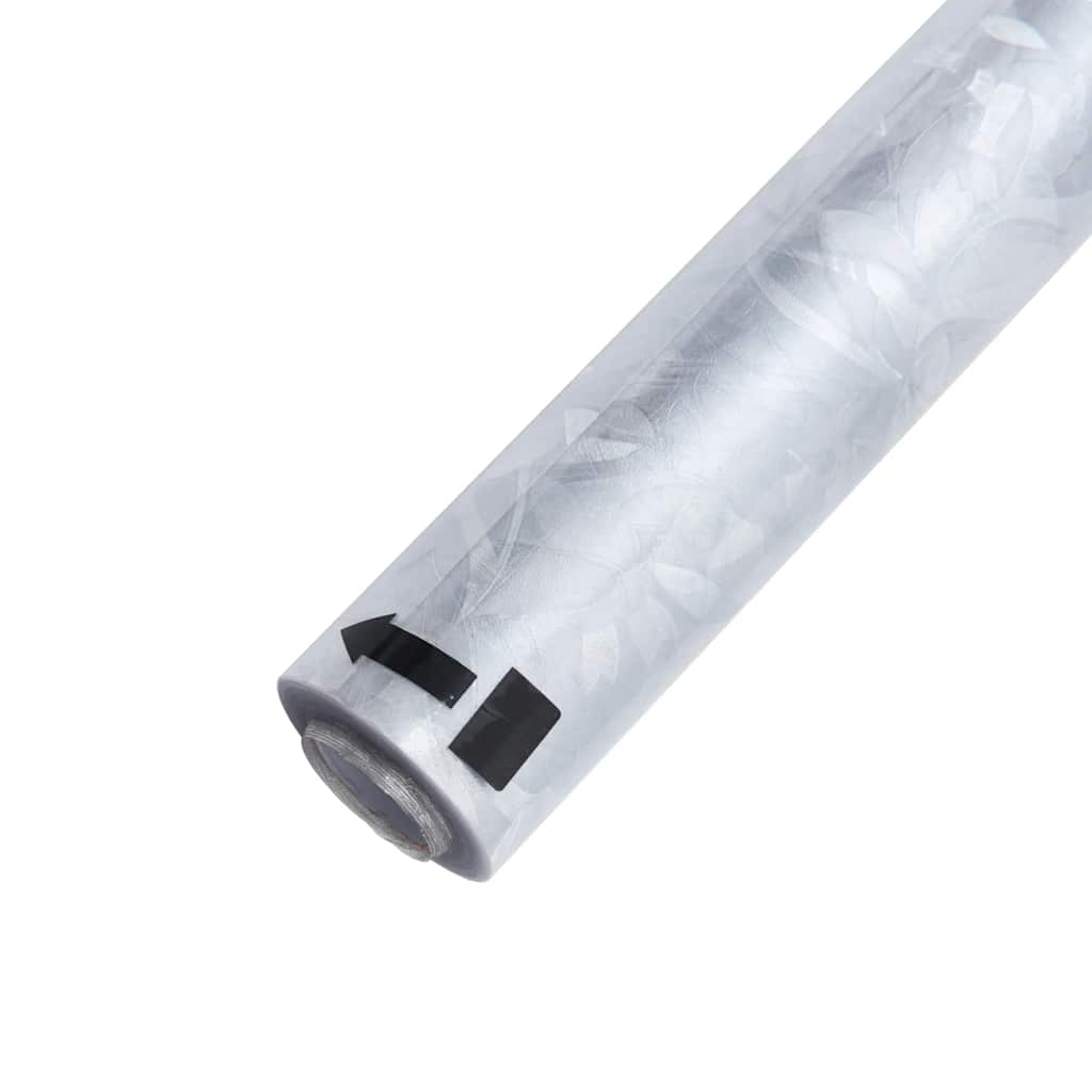 Prozorske folije 4 kom matirane s uzorkom cvijeta PVC Prozirna