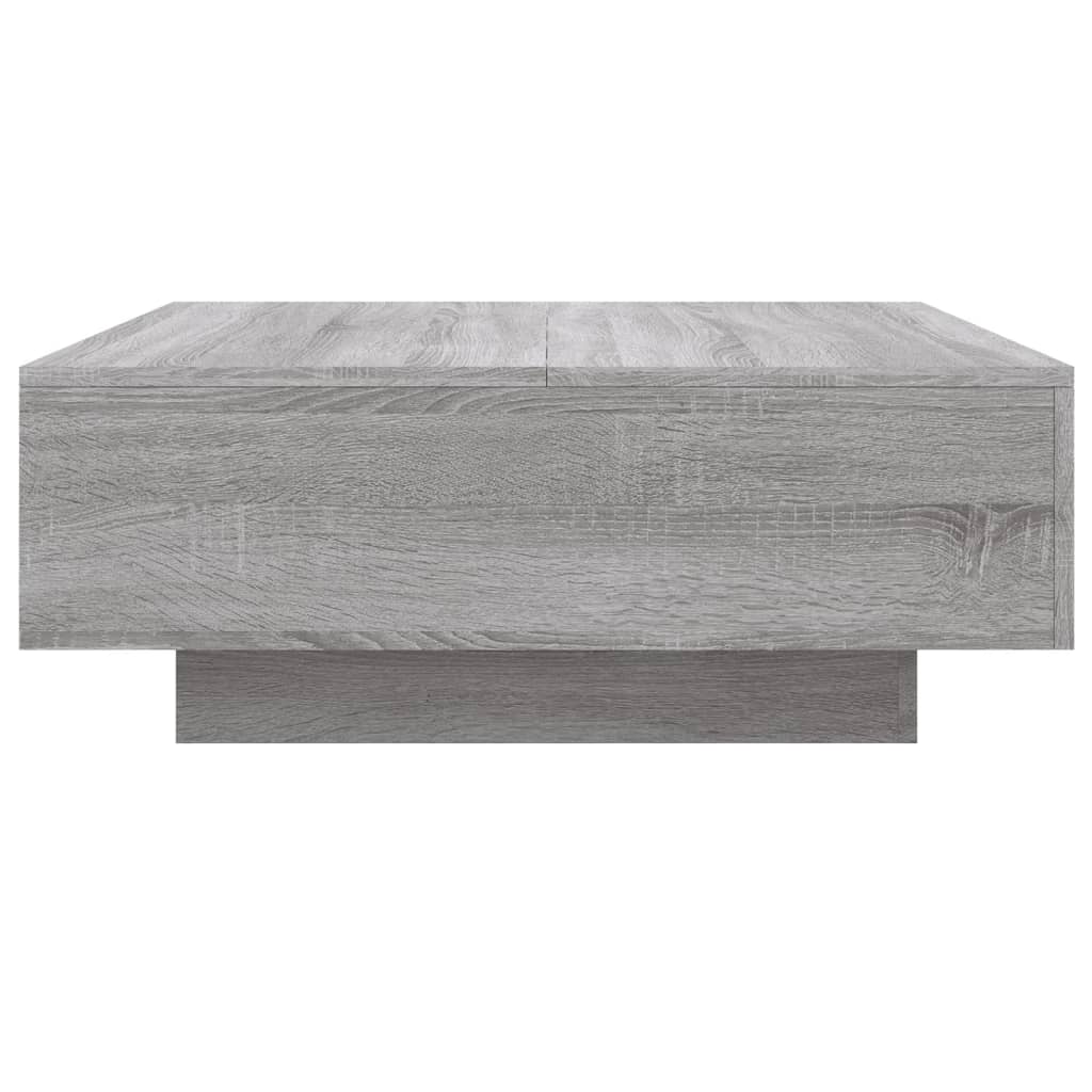 Stolić za kavu boja hrasta 80x80x31 cm od konstruiranog drva