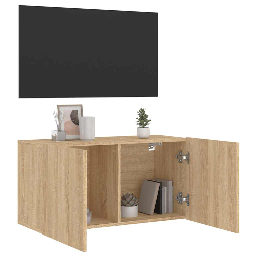 Zidni TV ormarić boja hrasta sonome 80x30x41 cm