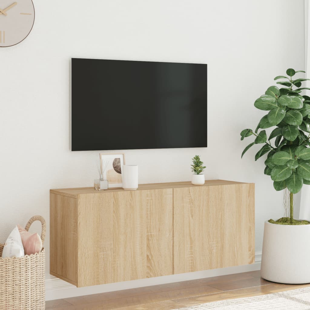 Zidni TV ormarić boja hrasta sonome 100x30x41 cm