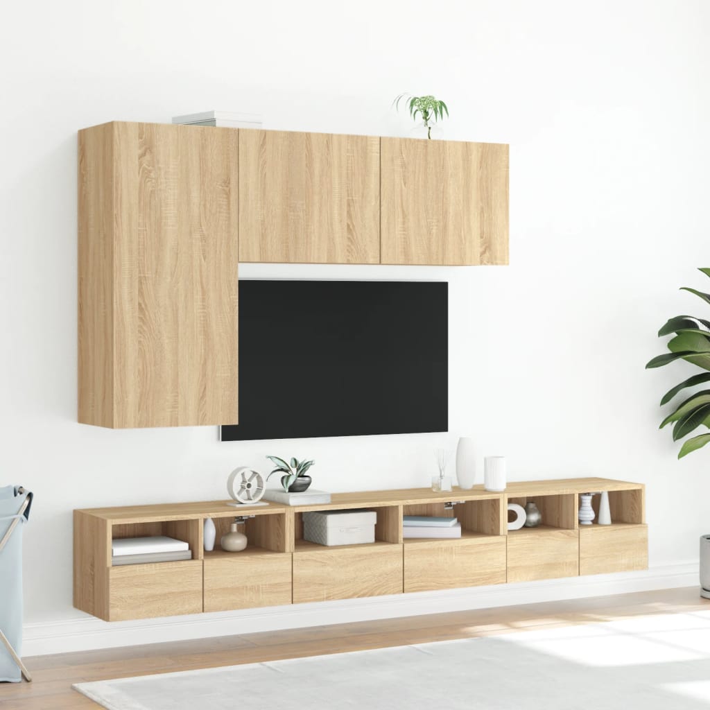 Zidni TV ormarić boja hrasta sonome 100x30x41 cm