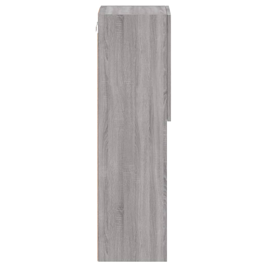 TV ormarići s LED svjetlima 2 kom boja hrasta 30,5x30x102 cm