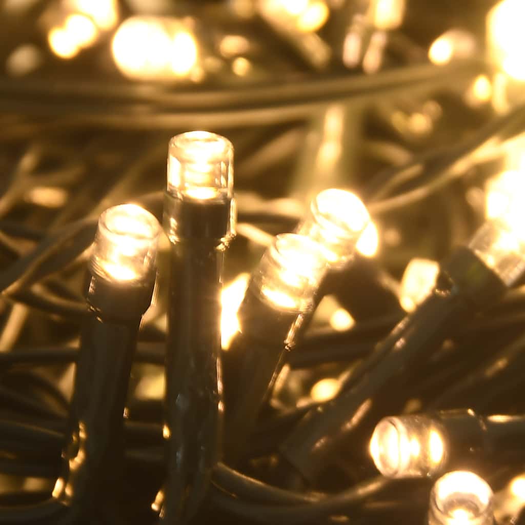 Umjetno božićno drvce 150 LED s kuglicama i snijegom 120 cm