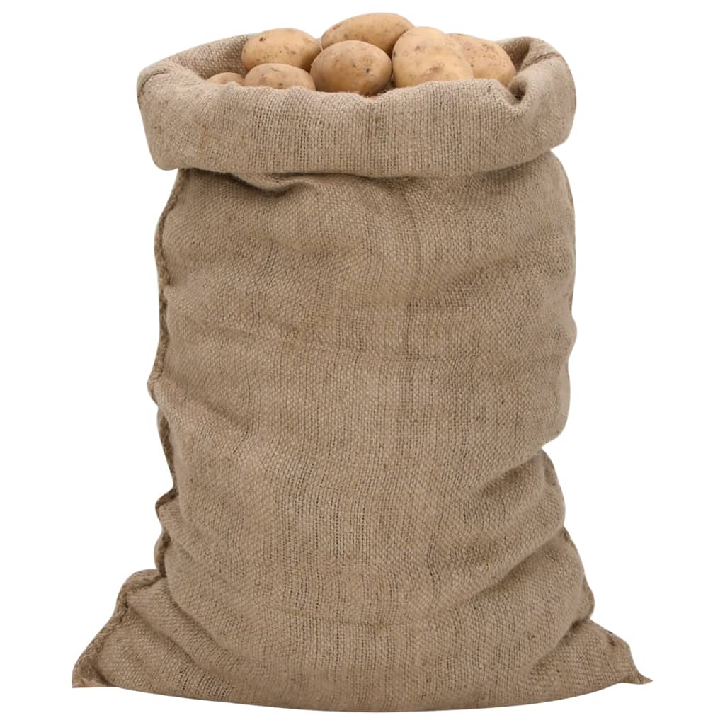 Jutene vreće 5 kom 60 x 105 cm 100 % juta 340 g/m²