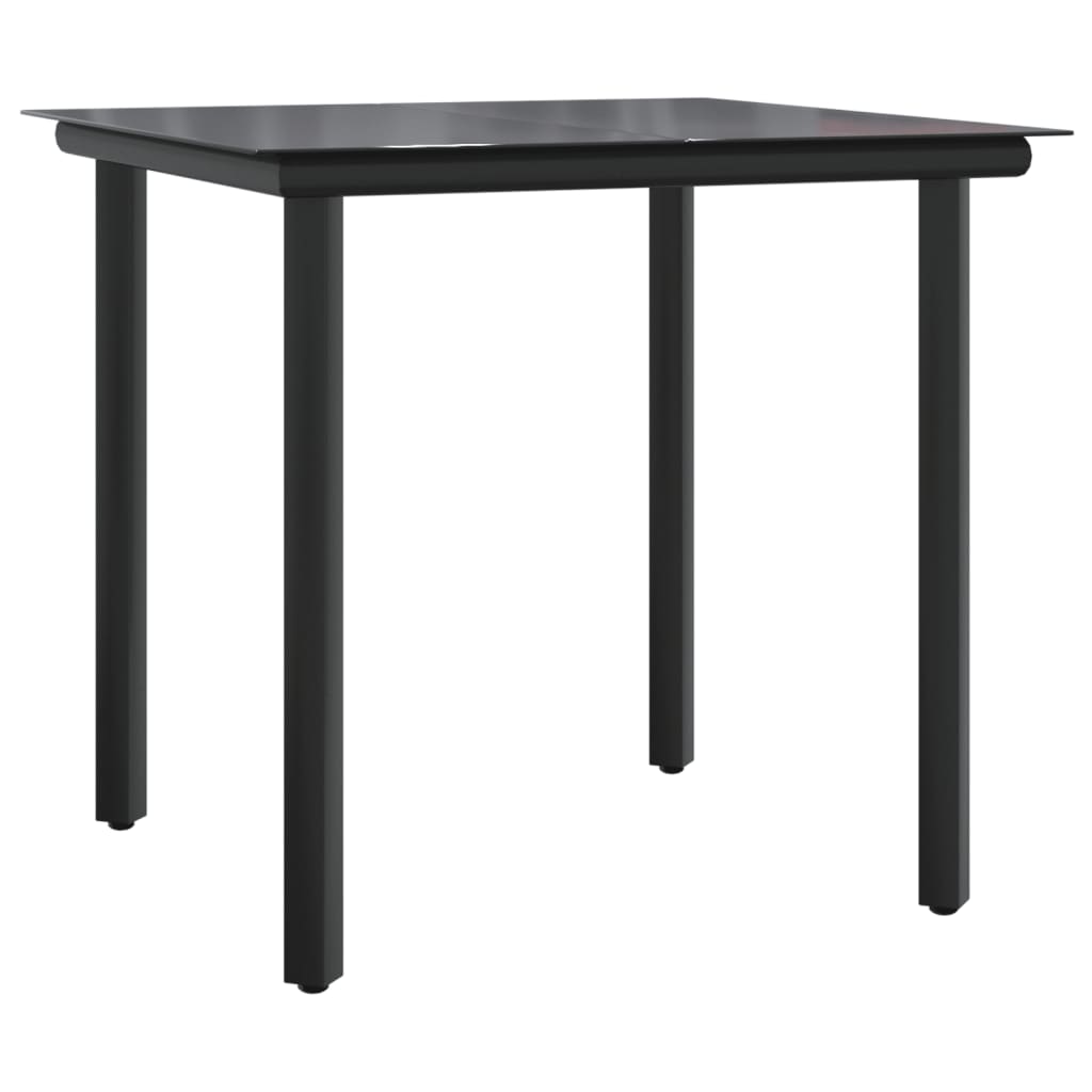 3-dijelni bistro set s jastucima bež od poliratana 80 cm table length