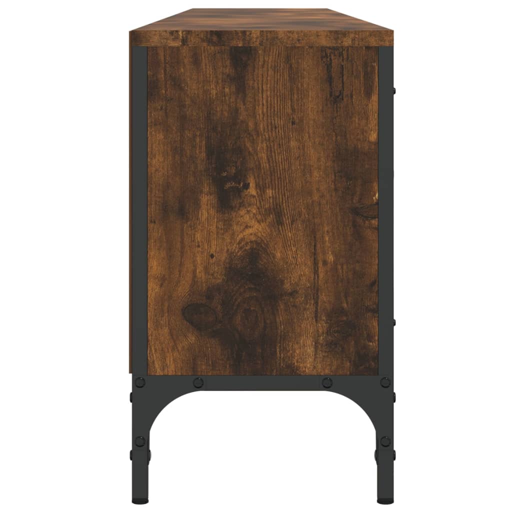 TV ormarić s ladicom boja hrasta 200x25x44 cm konstruirano drvo