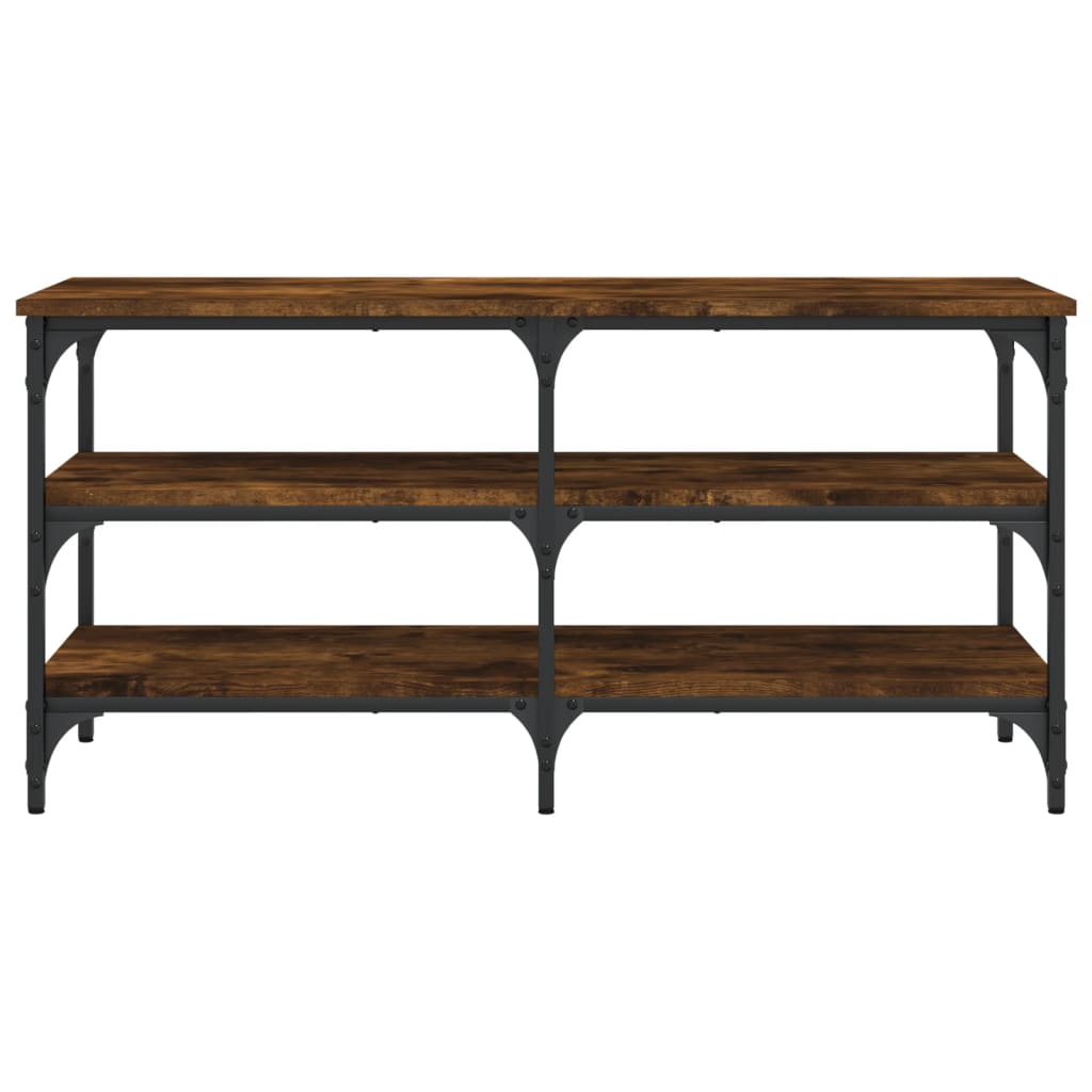 Klupa za cipele boja hrasta 100x38,5x49 cm konstruirano drvo