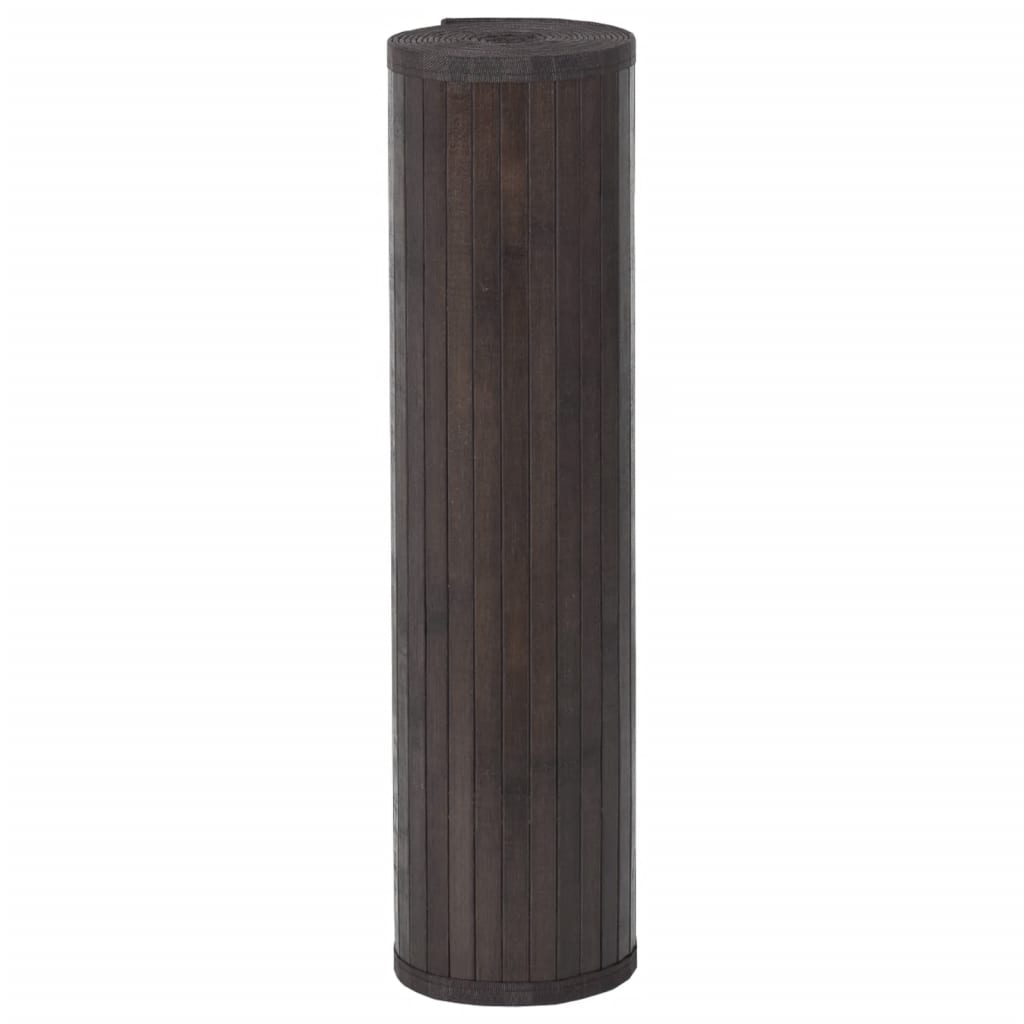 Tepih Pravokutni Tamnosmeđi 70x200 cm Bambus