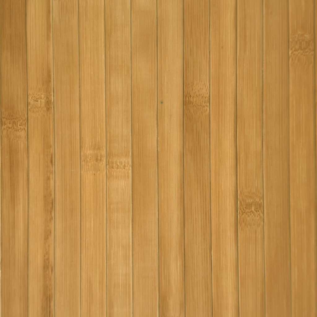 Tepih Kvadratni Prirodni 100x100 cm Bambus