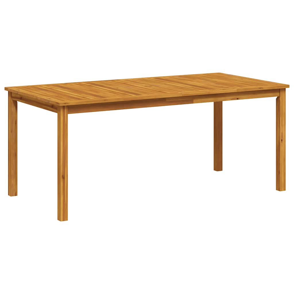 Vrtni blagovaonski stol 180 x 90 x 75 cm masivno bagremovo drvo