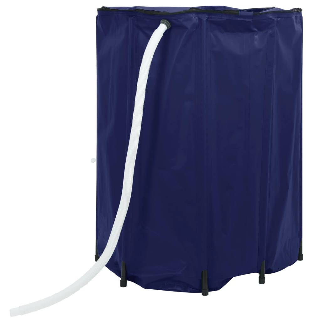 Spremnik za vodu sa slavinom sklopivi 500 L PVC Plava