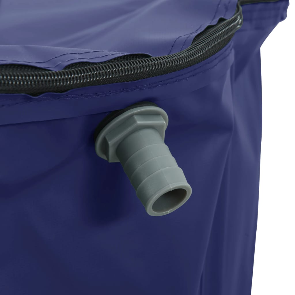 Spremnik za vodu sa slavinom sklopivi 500 L PVC Plava